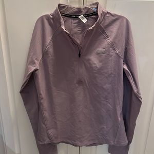 Under Armour Lavender 1/2 Zip Athletic Top Size M